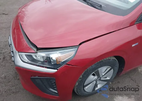 2020 Hyundai Ioniq Hybrid Blue из США, поврежденный, VIN KMHC65LC0LU206992